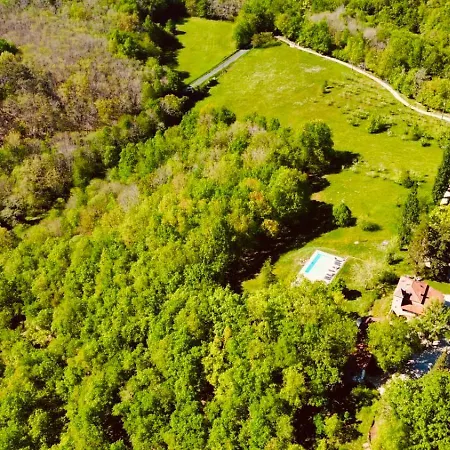 Nature 14 Pers - 7 Ch - Piscine - Dordogne Lot