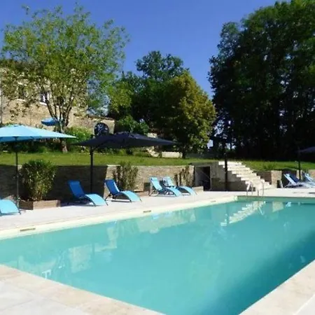 Nature 14 Pers - 7 Ch - Piscine - Dordogne Lot
