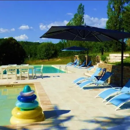 Prázdninový dům Nature 14 Pers - 7 Ch - Piscine - Dordogne Lot *