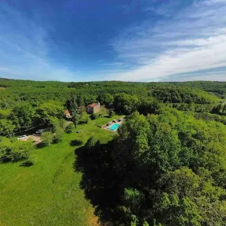 Nature 14 Pers - 7 Ch - Piscine - Dordogne Lot